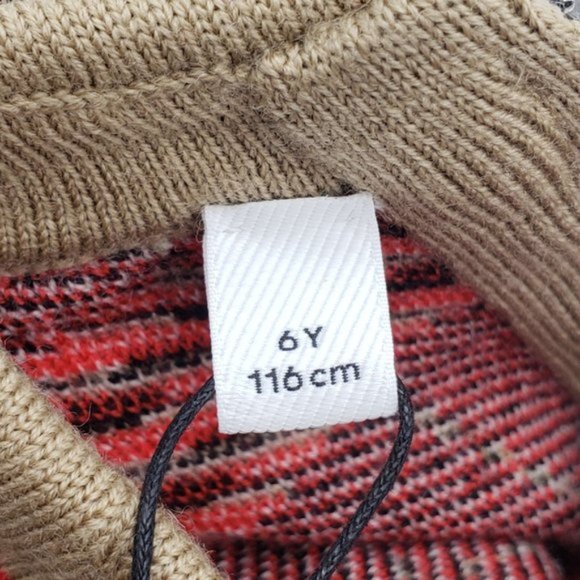 Burberry Vintage Check Jacquard Wool Dress Kids - Picture 9 of 15